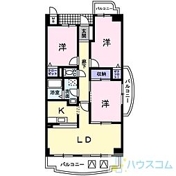 グラン・アルシェ 3LDKの間取図画像