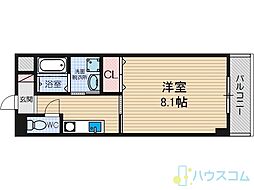 メゾン・ド・サンセリテ 1Kの間取図画像