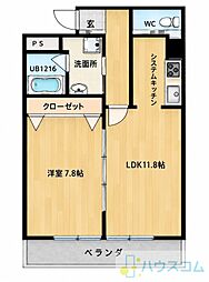 ヴィーブル 3階/306