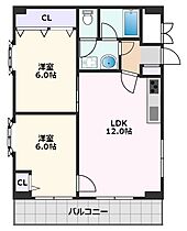 ビラ小松 301 ｜ 大阪府大阪市東淀川区小松4丁目7-10（賃貸マンション2LDK・3階・50.00㎡） その2