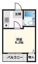 サンアーク山本 205 ｜ 大阪府吹田市山田東4丁目26-10（賃貸アパート1K・2階・18.00㎡） その2