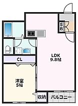 レジデンスコート江坂 305 ｜ 大阪府吹田市垂水町1丁目54-25（賃貸マンション1LDK・3階・40.23㎡） その2