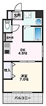 第17関根マンション 1101 ｜ 大阪府吹田市南金田2丁目15-28（賃貸マンション1DK・11階・28.74㎡） その2