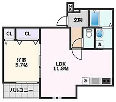 フジパレス南吹田駅西 303 ｜ 大阪府吹田市南吹田5丁目8（賃貸アパート1LDK・3階・40.73㎡） その2