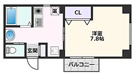 グランディール 301 ｜ 大阪府吹田市高浜町10-19（賃貸マンション1DK・3階・26.05㎡） その2