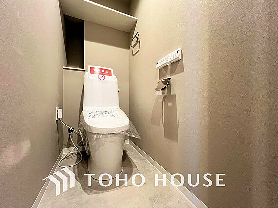 トイレには快適...