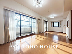 コスモ稲田堤ガーデンフォルム 4LDKのリビング/ダイニング