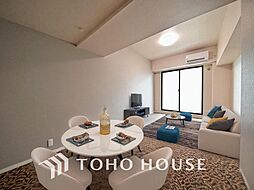 JR横須賀線 新川崎駅 徒歩4分 2LDKのリビング/ダイニング