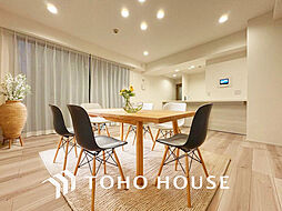 クオス等々力緑地 3LDKのリビング/ダイニング