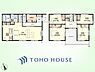 間取り：4LDK+土間収納、リネン庫、パントリー　土地面積165.92平米、建物面積102.26平米