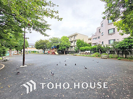 京町公園　距離350m