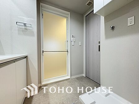 清潔感のある洗面室