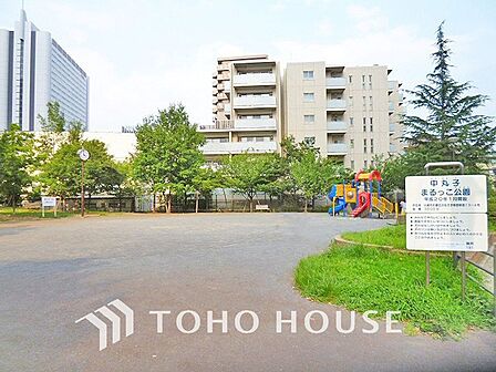 中丸子まるっこ公園　距離600m