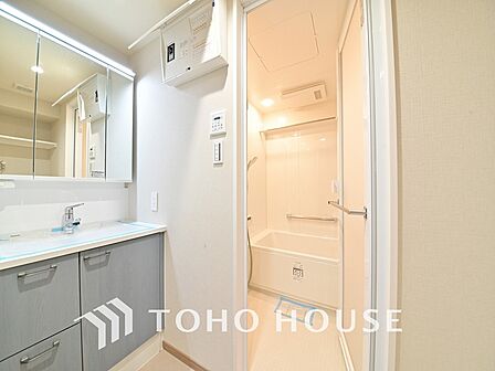 清潔感のある洗面室