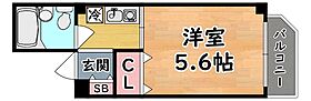 兵庫県神戸市灘区大石北町（賃貸マンション1K・5階・17.09㎡） その2