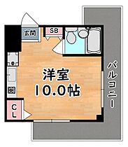 兵庫県神戸市灘区灘南通５丁目（賃貸マンション1R・4階・21.39㎡） その2