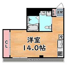 兵庫県神戸市灘区篠原本町２丁目（賃貸マンション1R・1階・34.00㎡） その2