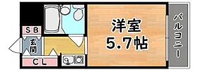 兵庫県神戸市灘区友田町３丁目（賃貸マンション1K・2階・15.60㎡） その2