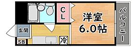 兵庫県神戸市灘区永手町１丁目（賃貸マンション1K・5階・20.00㎡） その2