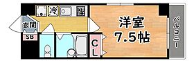 兵庫県神戸市灘区桜口町２丁目（賃貸マンション1K・4階・23.33㎡） その2