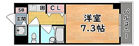 兵庫県神戸市東灘区御影２丁目（賃貸マンション1K・2階・22.20㎡） その2