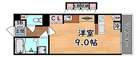 兵庫県神戸市東灘区御影本町３丁目（賃貸マンション1R・4階・26.84㎡） その2