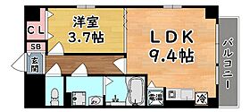 兵庫県神戸市東灘区魚崎西町３丁目（賃貸マンション1LDK・7階・32.40㎡） その2