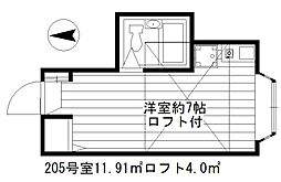 間取図画像 ワンルーム