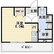 シングルエイト 203 ｜ 静岡県島田市本通１丁目（賃貸マンション1R・2階・20.50㎡） その2