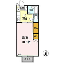 メゾンエスポワール 103 ｜ 静岡県藤枝市駿河台２丁目（賃貸アパート1K・1階・26.71㎡） その2