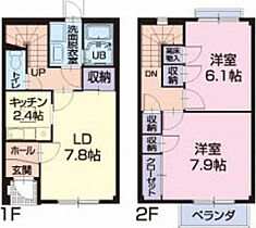 ウィル ？ ｜ 静岡県島田市島（賃貸アパート2LDK・1階・64.97㎡） その2