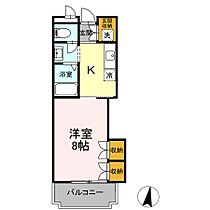 Villa Pine Plain 402 ｜ 静岡県藤枝市瀬戸新屋（賃貸マンション1K・4階・30.87㎡） その2