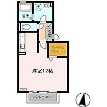 デルニエIII 202 ｜ 静岡県焼津市大村２丁目（賃貸アパート1R・2階・32.67㎡） その2