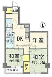 間取図画像 3DK