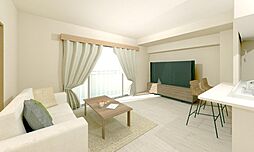 リフォーム渡し　グランドヒルズ上尾原市 4LDKのリビング/ダイニング