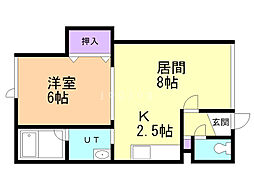 ロイヤルハイム青雲Ｃ 2階