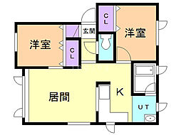 コーポサリーレ 1階