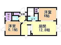 メゾンドソレイユ 2階