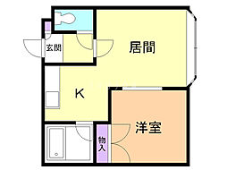 アンビシャス日新A 2階