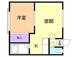 フラットイースト 1階