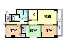 間取図画像 3LDK