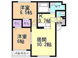 ジラソーレII 2階