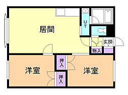 メゾングレイス 2階