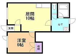 白老マンション 1階