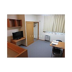 レオパレスクレール苫小牧 208 2階1Kのリビング/ダイニング
