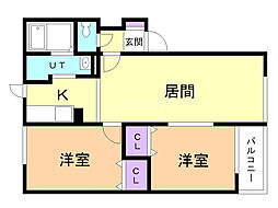 ガーデンパレス 2階