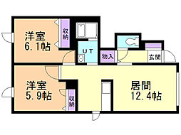 シャーメゾンベネフィットI 1階