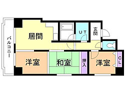 サンシティ苫小牧 2階