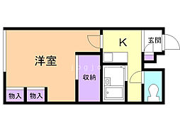 レオパレスエンルム 1階