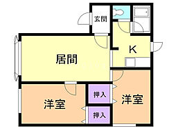 コーポサリーレＡ 1階